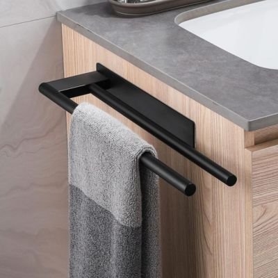 Porte serviettes murale | Double Barre Séchage Rapide - La Maison D'Amour