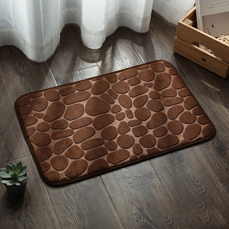 Tapis de Bain Antidérapant Super Absorbant Diatomite