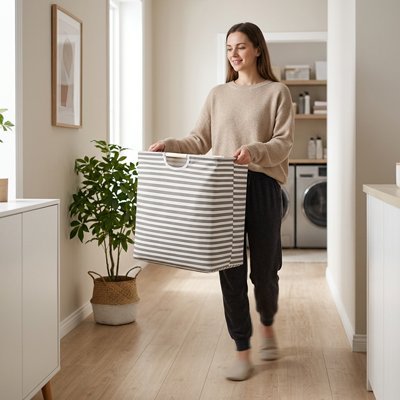 Panier à linge sale | Design Pratique - La Maison D'Amour