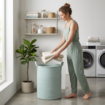 Panier à linges sales | Pratique et Design - La Maison D'Amour