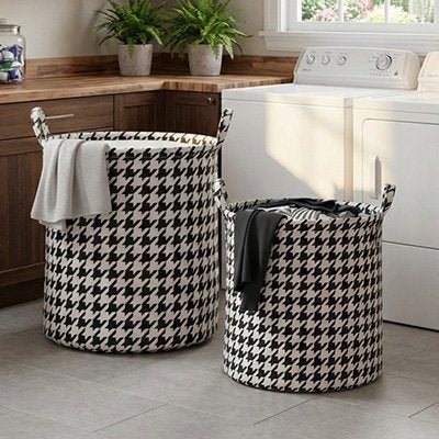 Panier linge pliable | Gain de place - La Maison D'Amour