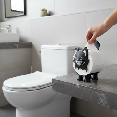 Porte papier toilette | Design Élégant - La Maison D'Amour