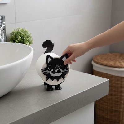 Porte papier toilette | Design Élégant - La Maison D'Amour