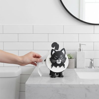 Porte papier toilette | Design Élégant - La Maison D'Amour