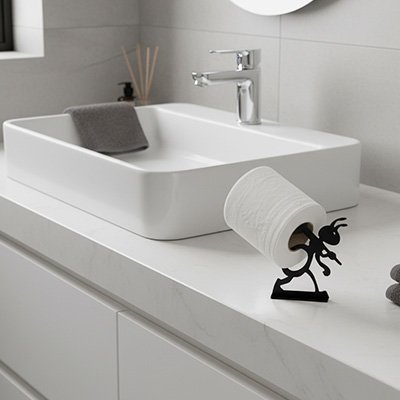 Porte papier toilette | Design Élégant - La Maison D'Amour