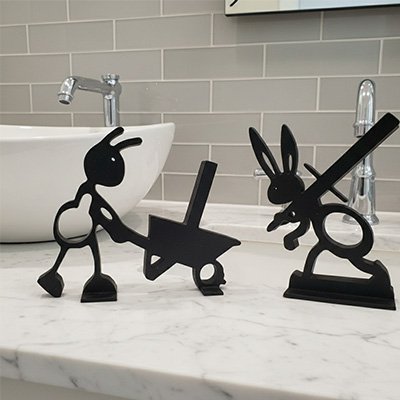 Porte papier toilette | Design Élégant - La Maison D'Amour