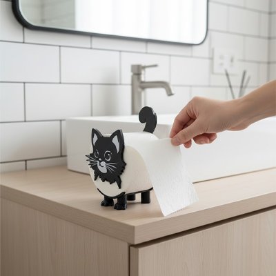 Porte papier toilette | Design Élégant - La Maison D'Amour