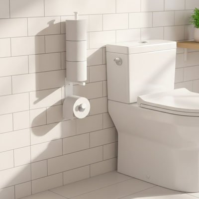Porte papier toilette | Design Moderne - La Maison D'Amour