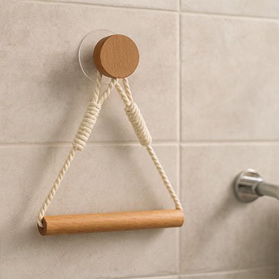 Porte papier toilette mural | Design Optimal - La Maison D'Amour