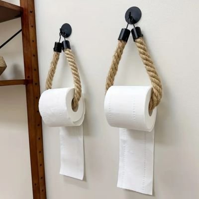 Porte papier toilette mural | Design Pratique - La Maison D'Amour