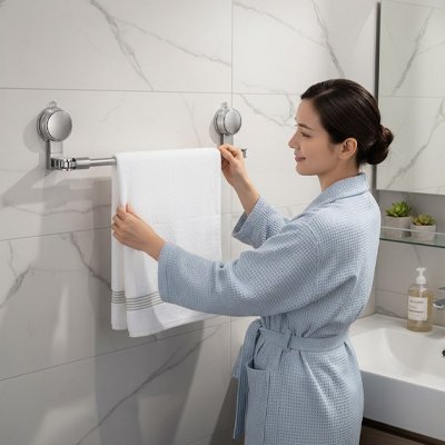 Porte serviette mural | Design Mural - La Maison D'Amour
