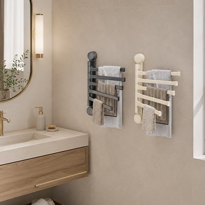 Porte serviette mural | Élégant et Pratique - La Maison D'Amour