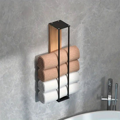 Porte serviette mural salle de bain | Épurée - La Maison D'Amour