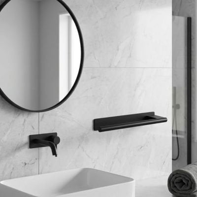 Porte serviette mural salle de bain | Design Pratique - La Maison D'Amour