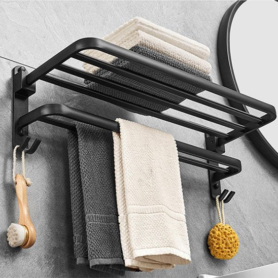 Porte serviette mural salle de bain| Édition Mat - La Maison D'Amour