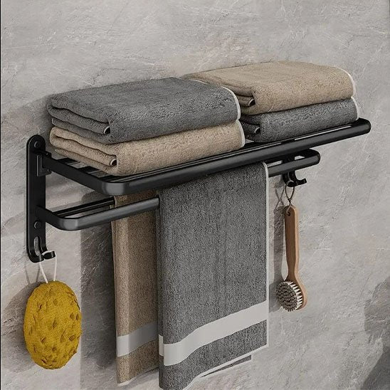 Porte serviette mural salle de bain| Édition Mat - La Maison D'Amour
