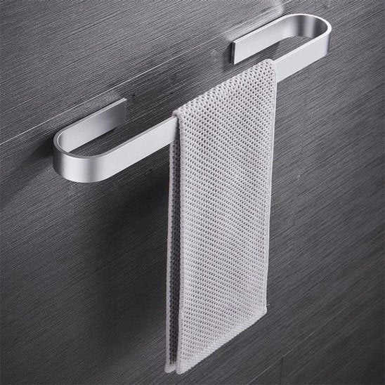 Porte Serviette Salle de Bain en aluminium