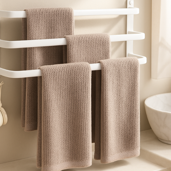 porte serviettes pour sale de bain avec crochets