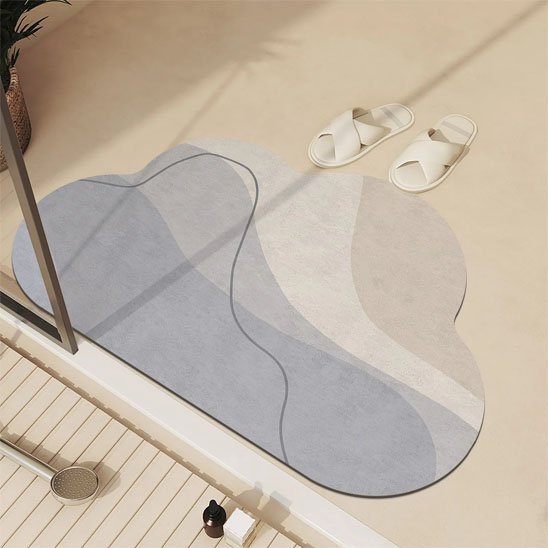 Tapis de bain antidérapant Diatomite - La Maison D'Amour