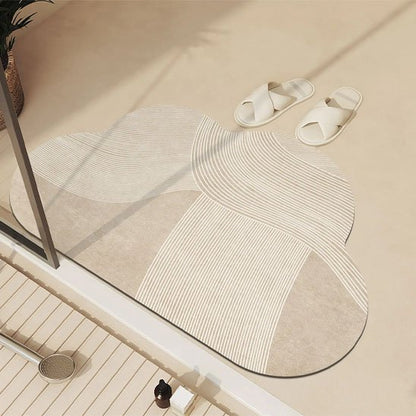 Tapis de bain antidérapant Diatomite - La Maison D'Amour