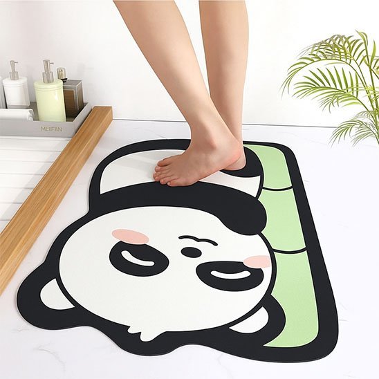 Tapis de bain diatomite Doux Absorbant - La Maison D'Amour