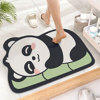 Tapis de bain diatomite Doux Absorbant - La Maison D'Amour