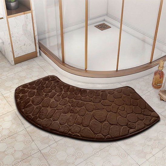 Tapis de bain | Semi-circulaire Antidérapant - La Maison D'Amour