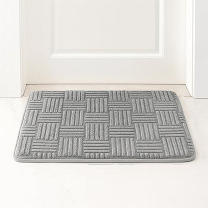 tapis salle de bain antidérapant moelleux